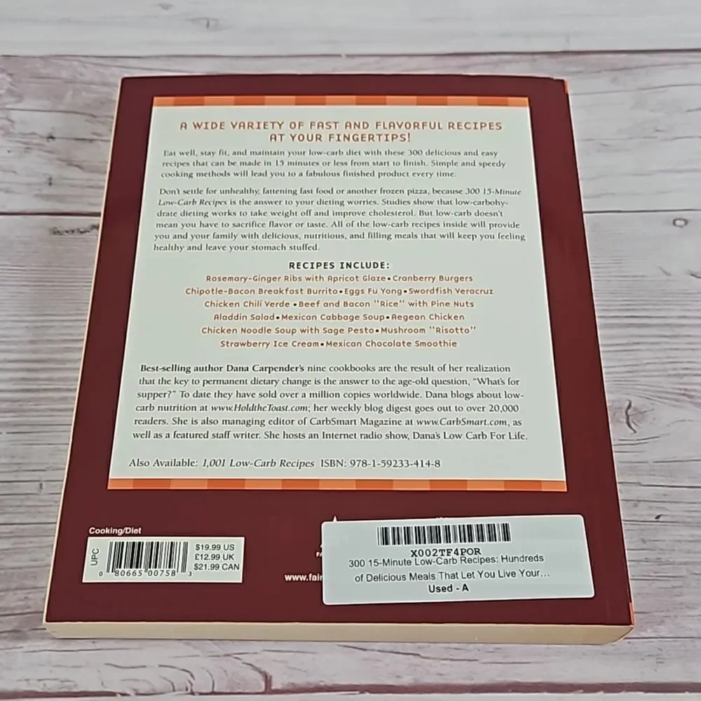 Low Carb Cookbook